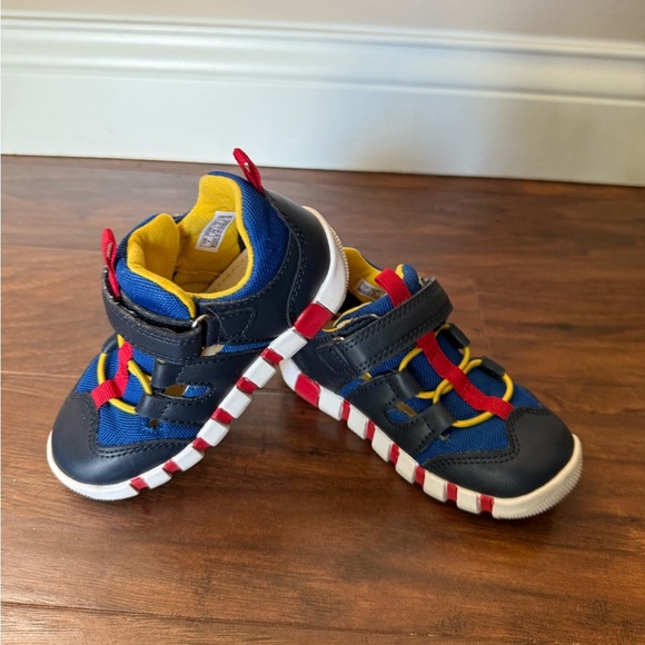 Geox Lepidoo Blue and Red Sneakers Aesthetic Sporty Design-Size 8 - Picture 13 of 13